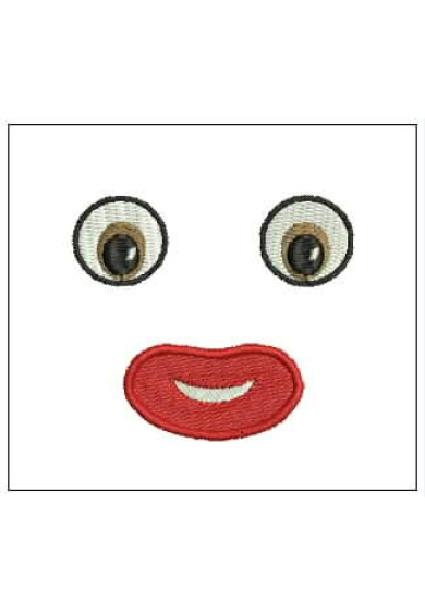 Chi142 - Golliwog face